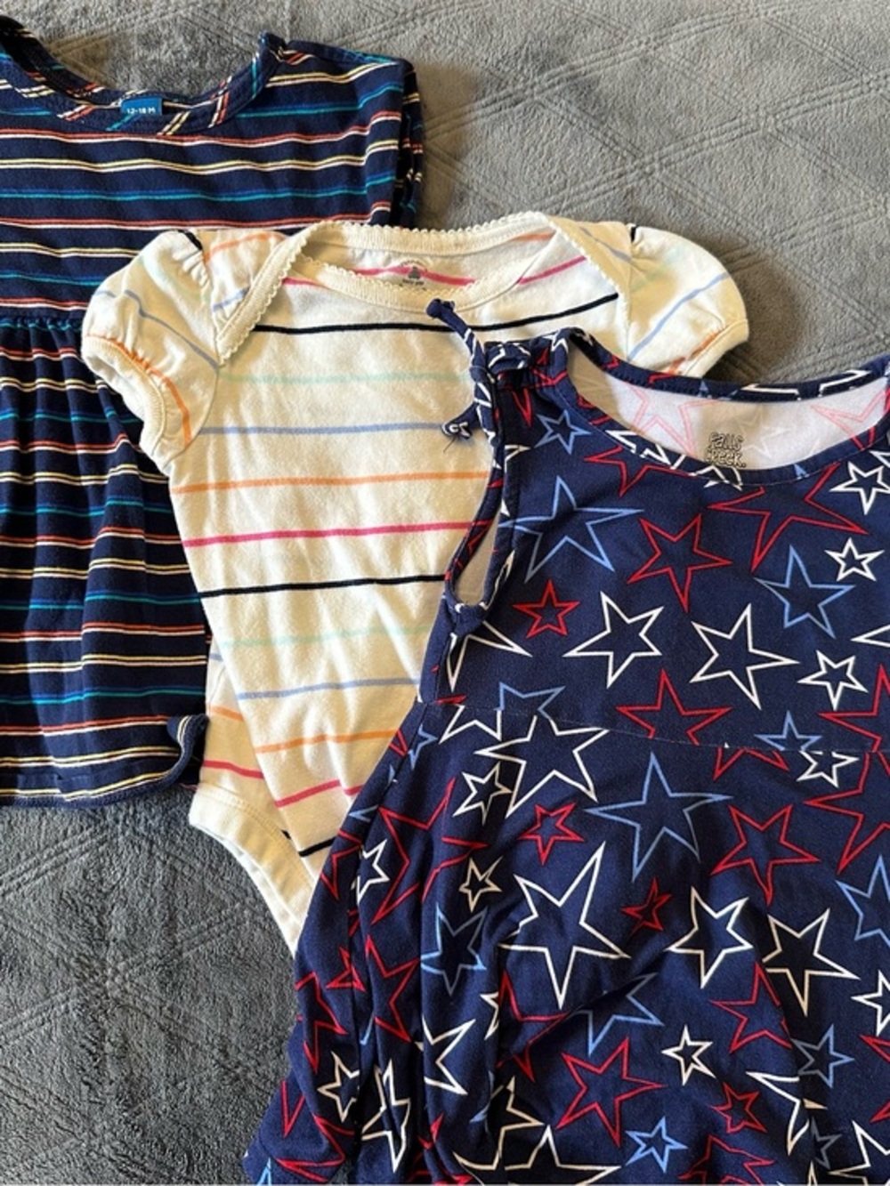 🇺🇸 12-18M Summer Dress Bundle Old Navy Baby Gap Falls Creek 3 Pc
